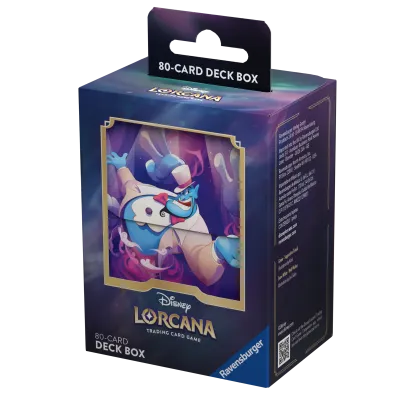 Deck Box Disney Lorcana - Ursula's Return - Gênio - p/ 80 cards Deck Box Disney Lorcana - Ursula's Return - Gênio - p/ 80 cards