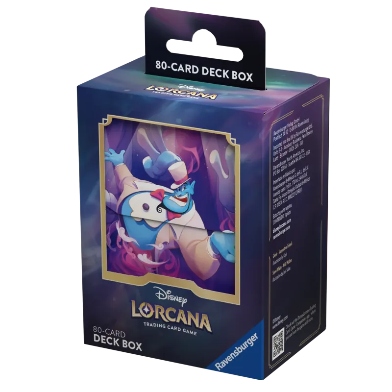Deck Box Disney Lorcana - Ursula's Return - Gênio - p/ 80 cards Deck Box Disney Lorcana - Ursula's Return - Gênio - p/ 80 cards