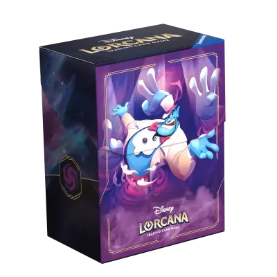 Deck Box Disney Lorcana - Ursula's Return - Gênio - p/ 80 cards Deck Box Disney Lorcana - Ursula's Return - Gênio - p/ 80 cards