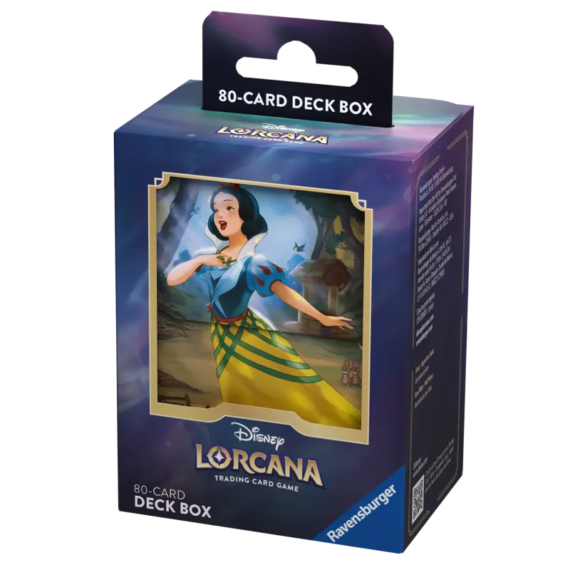 Deck Box Disney Lorcana - Ursula's Return - Branca de Neve - p/ 80 cards Deck Box Disney Lorcana - Ursula's Return - Branca de Neve - p/ 80 cards