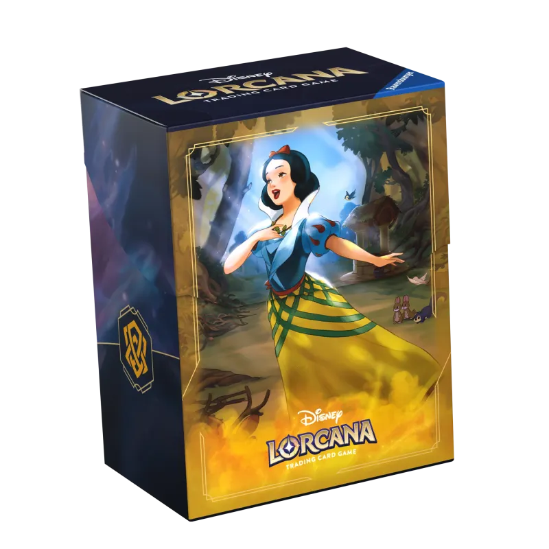 Deck Box Disney Lorcana - Ursula's Return - Branca de Neve - p/ 80 cards Deck Box Disney Lorcana - Ursula's Return - Branca de Neve - p/ 80 cards