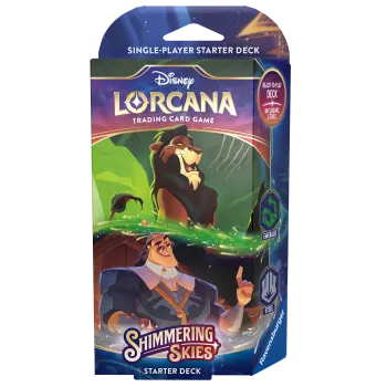 Disney Lorcana - Shimmering Skies - Deck - Emerald & Steel (inglês)