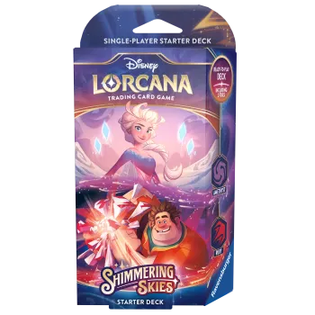 Disney Lorcana - Shimmering Skies - Deck - Amethyst & Ruby (inglês)