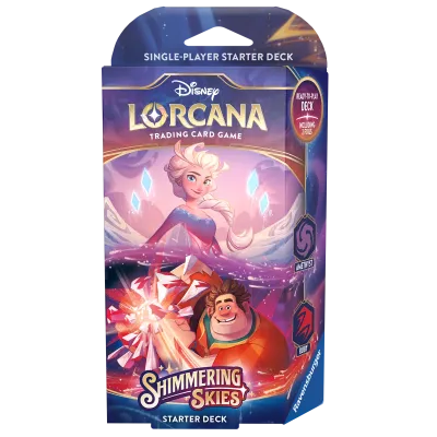 Disney Lorcana - Shimmering Skies - Deck - Amethyst & Ruby (inglês) Disney Lorcana - Shimmering Skies - Deck - Amethyst & Ruby (inglês)