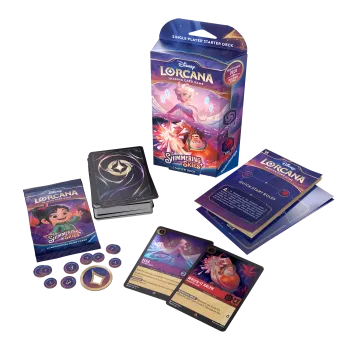 Disney Lorcana - Shimmering Skies - Deck - Amethyst & Ruby (inglês)