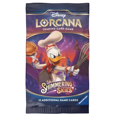Disney Lorcana - Shimmering Skies - Booster (Inglês) Disney Lorcana - Shimmering Skies - Booster (Inglês)