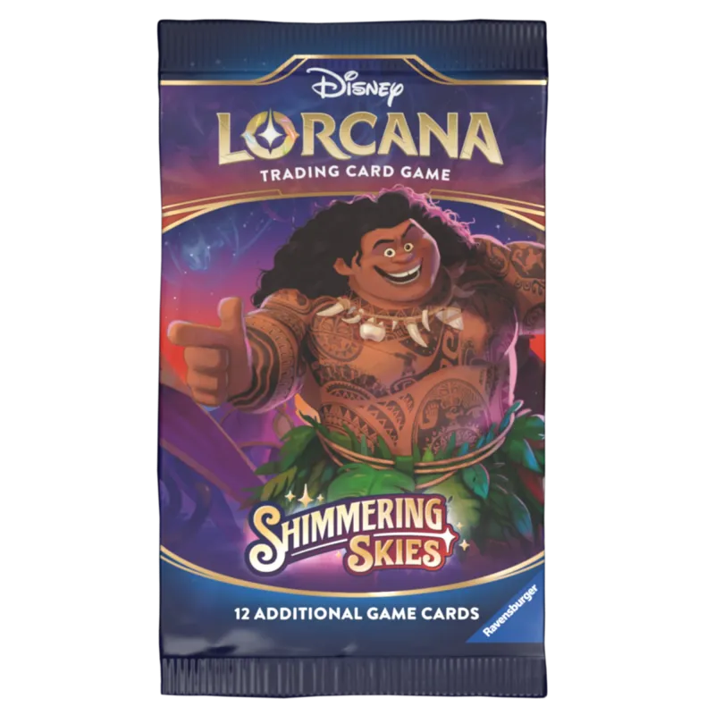 Disney Lorcana - Shimmering Skies - Booster (Inglês) Disney Lorcana - Shimmering Skies - Booster (Inglês)