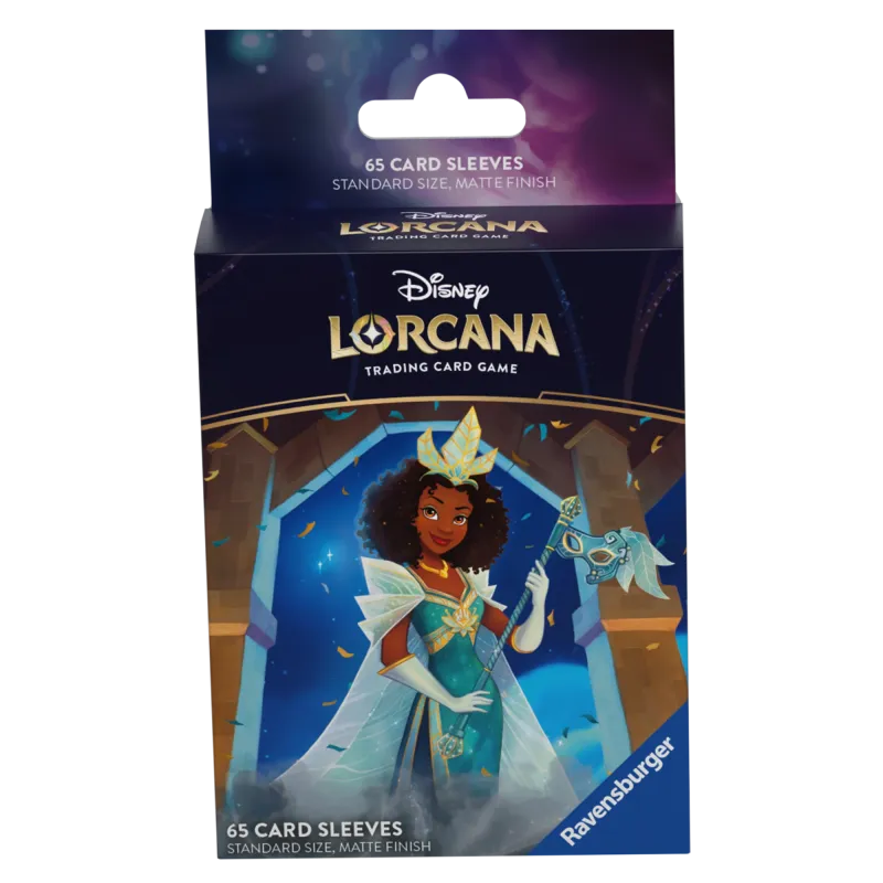 Protetor de Cartas 66mm x 91mm (Padrão) Disney Lorcana - Shimmering Skies - Tiana