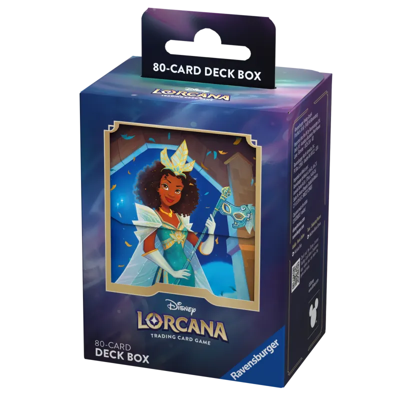 Deck Box Disney Lorcana - Shimmering Skies - Tiana - p/ 80 cards Deck Box Disney Lorcana - Shimmering Skies - Tiana - p/ 80 cards