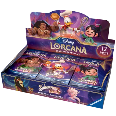 Disney Lorcana - Shimmering Skies - Booster Box (Inglês) Disney Lorcana - Shimmering Skies - Booster Box (Inglês)