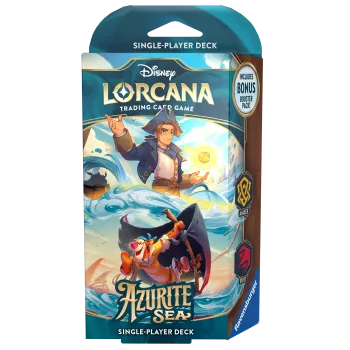 Disney Lorcana - Azurite Sea - Deck - Amber & Ruby (inglês)