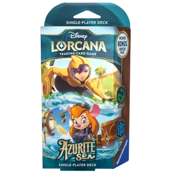 Disney Lorcana - Azurite Sea - Deck - Emerald & Sapphire (inglês)
