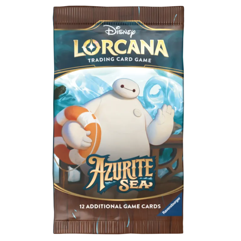 Disney Lorcana - Azurite Sea - Booster (Inglês) Disney Lorcana - Azurite Sea - Booster (Inglês)