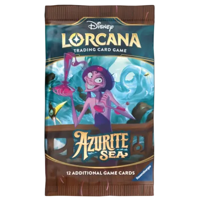 Disney Lorcana - Azurite Sea - Booster (Inglês) Disney Lorcana - Azurite Sea - Booster (Inglês)