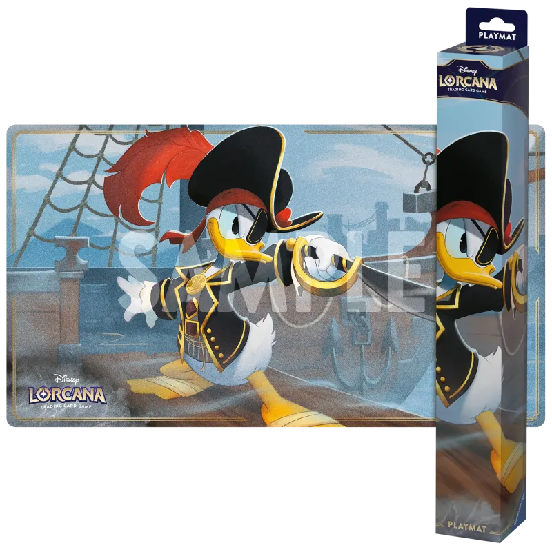 PlayMat Disney Lorcana - Azurite Sea - Pato Donald