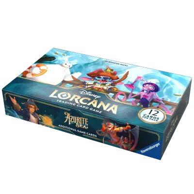 Disney Lorcana - Azurite Sea - Booster Box (inglês) Disney Lorcana - Azurite Sea - Booster Box (inglês)