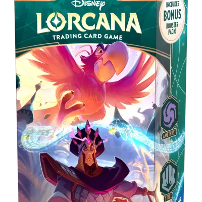 Disney Lorcana - Archazia’s Island - Deck - Amethyst & Steel (inglês) Disney Lorcana - Archazia’s Island - Deck - Amethyst & Steel (inglês)