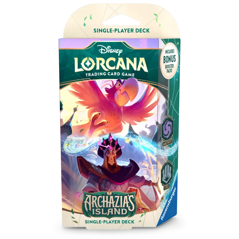 Disney Lorcana - Archazia’s Island - Deck - Amethyst & Steel (inglês)
