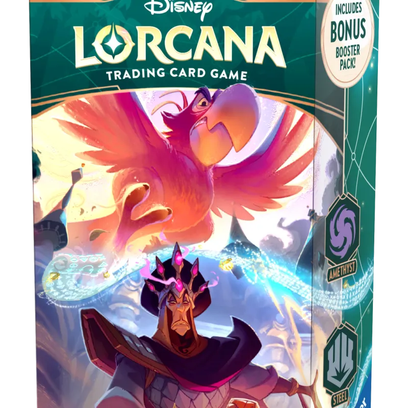 Disney Lorcana - Archazia’s Island - Deck - Amethyst & Steel (inglês) Disney Lorcana - Archazia’s Island - Deck - Amethyst & Steel (inglês)