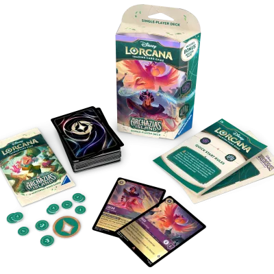 Disney Lorcana - Archazia’s Island - Deck - Amethyst & Steel (inglês) Disney Lorcana - Archazia’s Island - Deck - Amethyst & Steel (inglês)