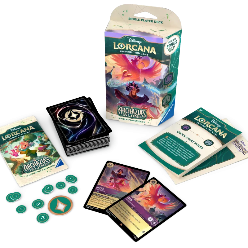 Disney Lorcana - Archazia’s Island - Deck - Amethyst & Steel (inglês) Disney Lorcana - Archazia’s Island - Deck - Amethyst & Steel (inglês)