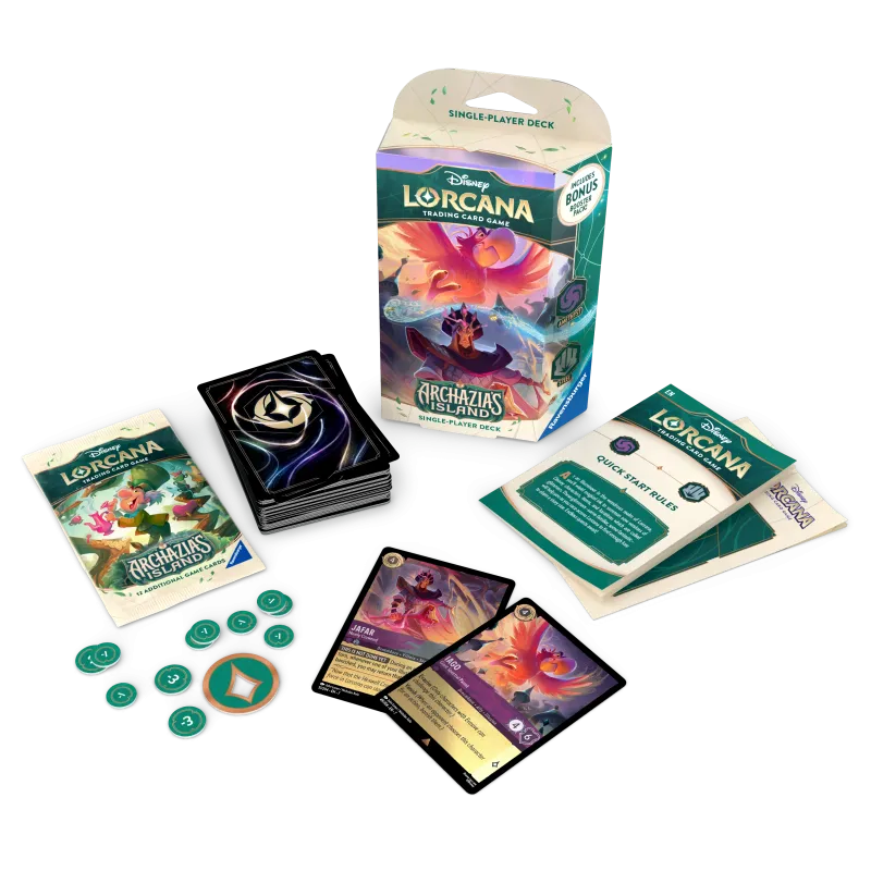 Disney Lorcana - Archazia’s Island - Deck - Amethyst & Steel (inglês)