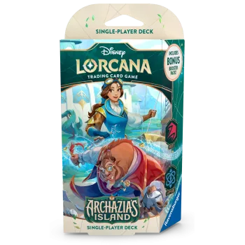 Disney Lorcana - Archazia’s Island - Deck - Emerald & Sapphire (inglês)