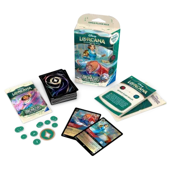 Disney Lorcana - Archazia’s Island - Deck - Emerald & Sapphire (inglês)