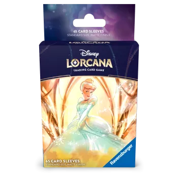 Protetor de Cartas 66mm x 91mm (Padrão) Disney Lorcana - Archazia's Island - Cinderella