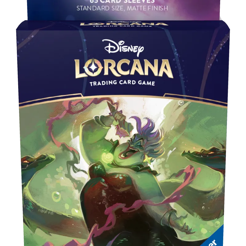 Protetor de Cartas 66mm x 91mm (Padrão) Disney Lorcana - Archazia's Island - Ursula