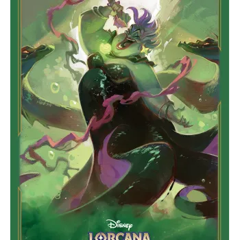 Protetor de Cartas 66mm x 91mm (Padrão) Disney Lorcana - Archazia's Island - Ursula