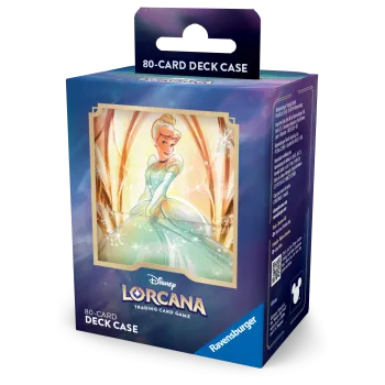 Deck Box Disney Lorcana - Archazia's Island - Cinderella - p/ 80 cards