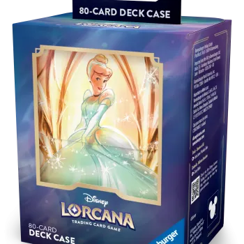 Deck Box Disney Lorcana - Archazia's Island - Cinderella - p/ 80 cards