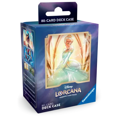 Deck Box Disney Lorcana - Archazia's Island - Cinderella - p/ 80 cards