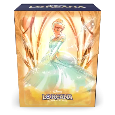 Deck Box Disney Lorcana - Archazia's Island - Cinderella - p/ 80 cards