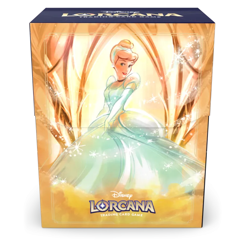 Deck Box Disney Lorcana - Archazia's Island - Cinderella - p/ 80 cards