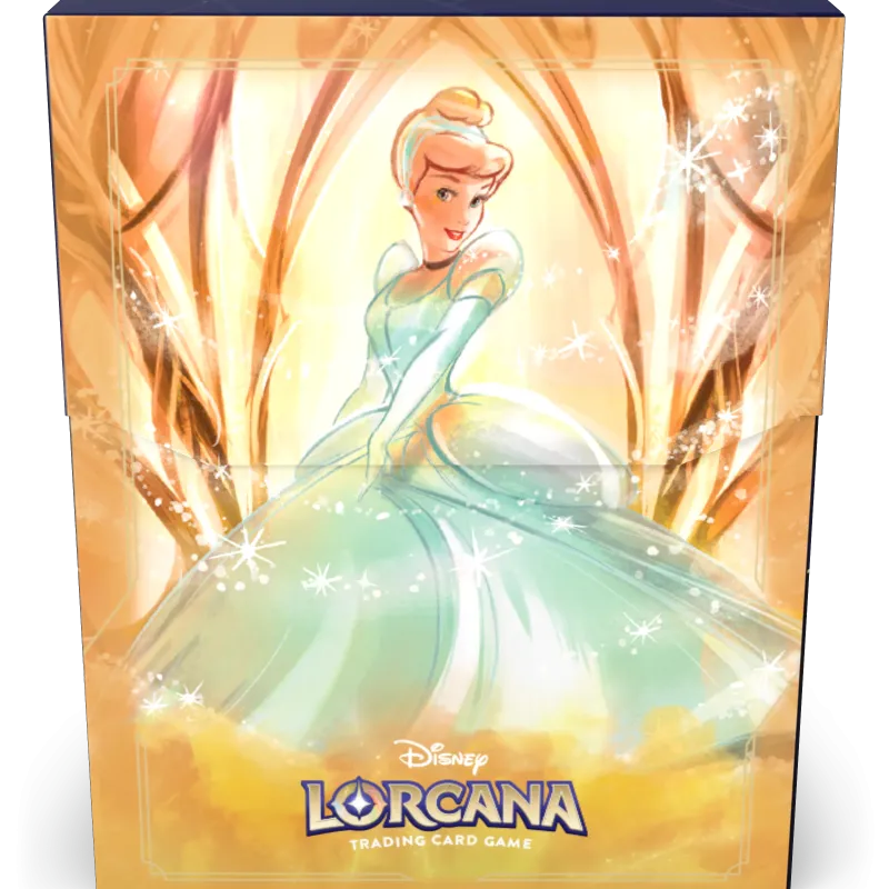 Deck Box Disney Lorcana - Archazia's Island - Cinderella - p/ 80 cards