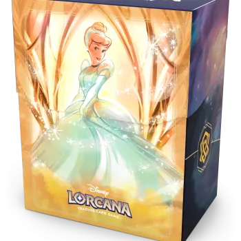 Deck Box Disney Lorcana - Archazia's Island - Cinderella - p/ 80 cards