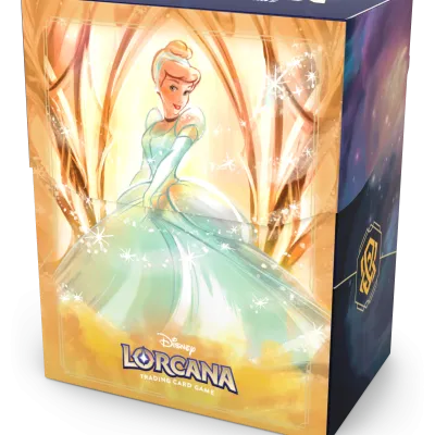 Deck Box Disney Lorcana - Archazia's Island - Cinderella - p/ 80 cards