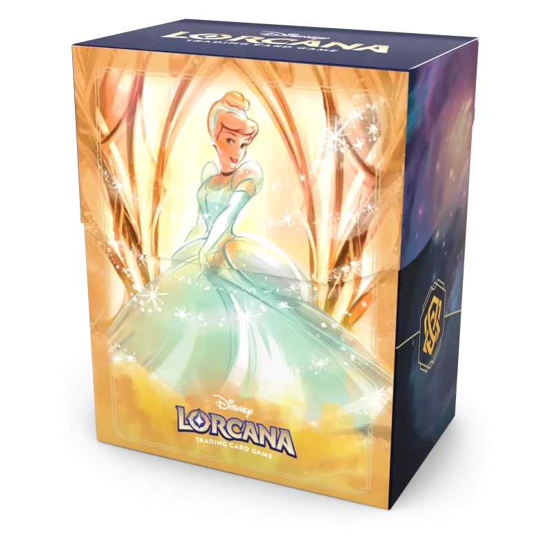 Deck Box Disney Lorcana - Archazia's Island - Cinderella - p/ 80 cards