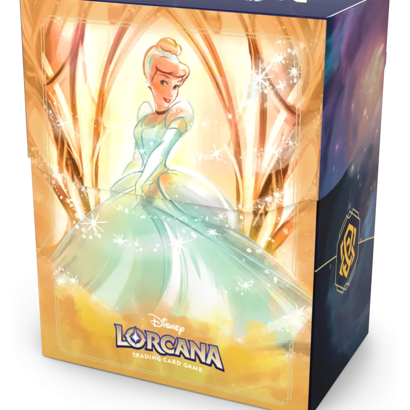 Deck Box Disney Lorcana - Archazia's Island - Cinderella - p/ 80 cards