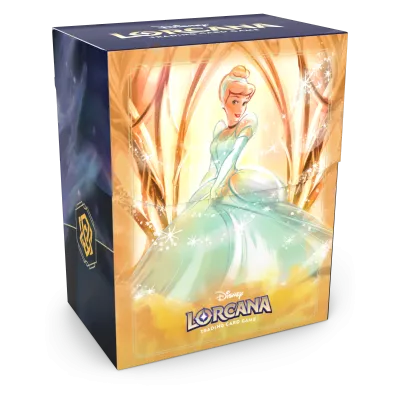 Deck Box Disney Lorcana - Archazia's Island - Cinderella - p/ 80 cards