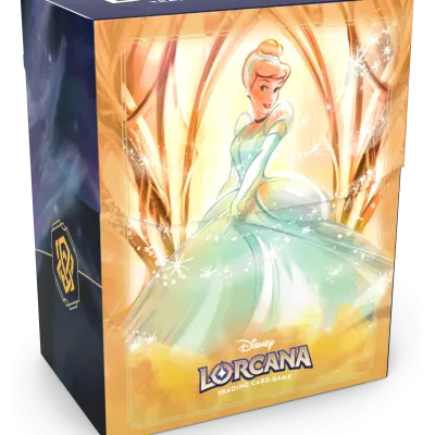 Deck Box Disney Lorcana - Archazia's Island - Cinderella - p/ 80 cards