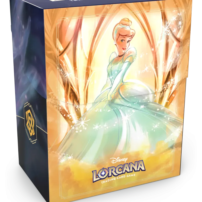 Deck Box Disney Lorcana - Archazia's Island - Cinderella - p/ 80 cards