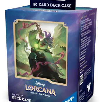 Deck Box Disney Lorcana - Archazia's Island - Ursula - p/ 80 cards