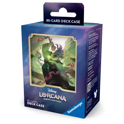 Deck Box Disney Lorcana - Archazia's Island - Ursula - p/ 80 cards