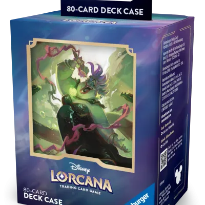 Deck Box Disney Lorcana - Archazia's Island - Ursula - p/ 80 cards Deck Box Disney Lorcana - Archazia's Island - Ursula - p/ 80 cards