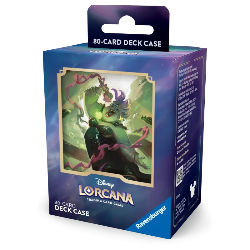 Deck Box Disney Lorcana - Archazia's Island - Ursula - p/ 80 cards