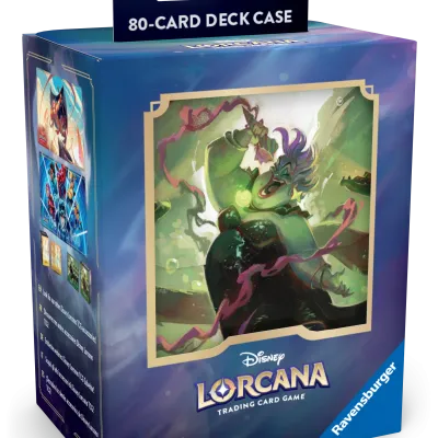 Deck Box Disney Lorcana - Archazia's Island - Ursula - p/ 80 cards Deck Box Disney Lorcana - Archazia's Island - Ursula - p/ 80 cards