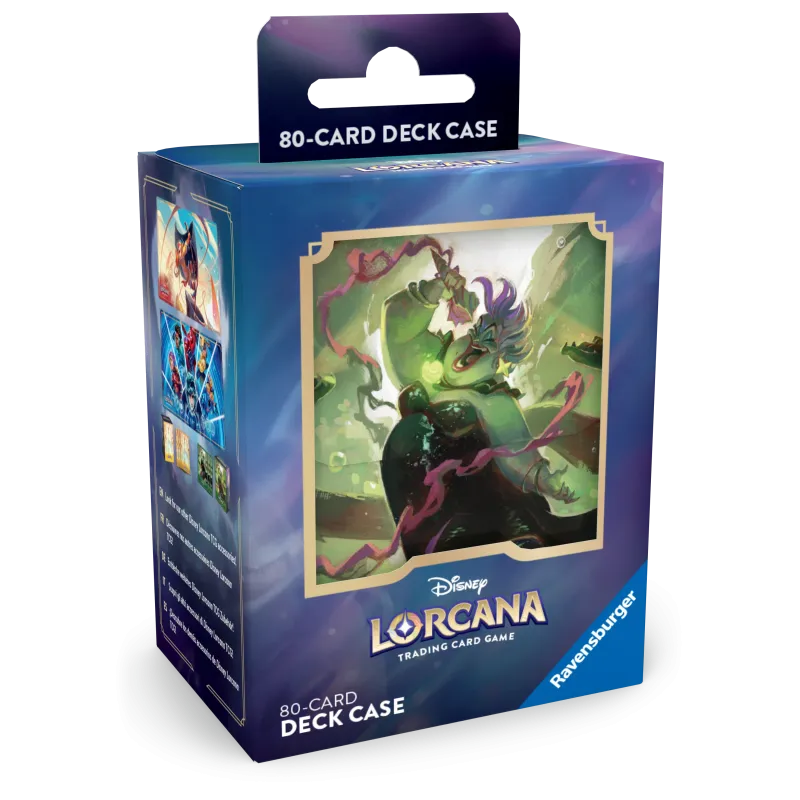 Deck Box Disney Lorcana - Archazia's Island - Ursula - p/ 80 cards
